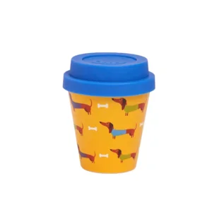 Teckel espresso beker 90ml teckelprint