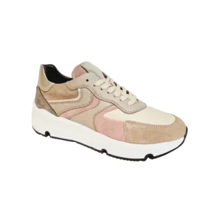 Hip Sneaker D1202 Beige/roze 37