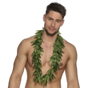 Hawaii krans cannabis | Hawaii halsketting met wietbladeren