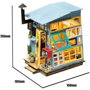 Wooden Hut - Robotime Modelbouwpakket