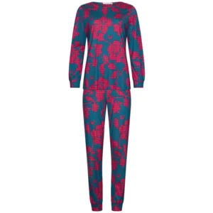 Pastunette – Sangria Nights - Pyjama – 121252-101-1 – Dark Green