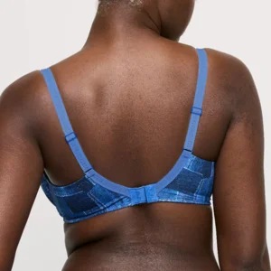Prima Donna Twist BH: Mauna, Full Cup, Twill Blue, Europese maten ( PDO.451 )