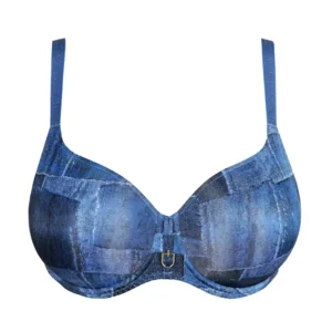 Prima Donna Twist Mauna voorgevormde bh in jeansblauw