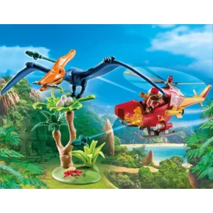 PLAYMOBIL Dinos Helikopter met Pteranodon - 9430