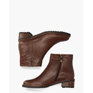 Everybody 11654 Bruin Dames Enkelboots