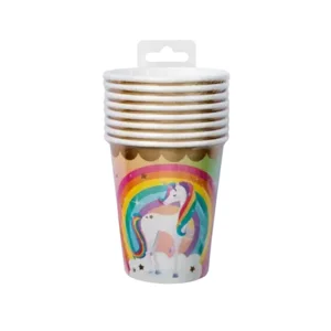 Paper Dreams Bekers Unicorn 250ml - 8st