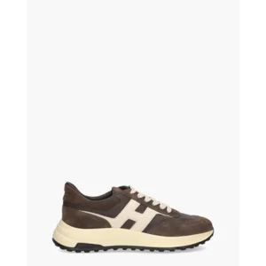 Hogan Hyperlight Allac Nuo Bruin/Witte Herensneakers