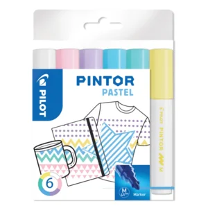 Pintor M pastel 6 kleuren