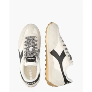 Diadora Heritage Rally Wit/Zwart Damessneakers