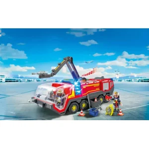 Playmobil - Luchthavenbrandweer met licht en geluid - 5337