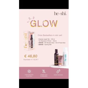 He-Shi 1,2,3 GLOW Voordeelpakket