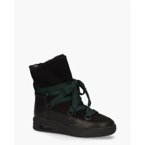 Serafini Moon ZV Zwart Dames Veterboots