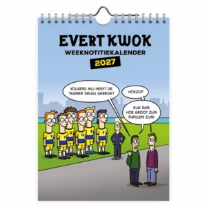 Kalender - Pupillen - Evert Kwok - 2027 - 16,5x23cm