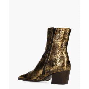Zinda 3225-S Brons Metallic Dames Enkellaarsjes