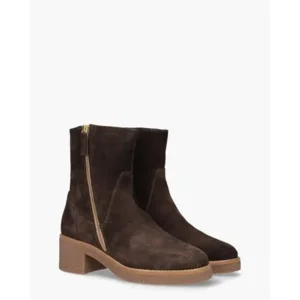 Dl-sport 5937 Donkerbruin Dames Enkelboots