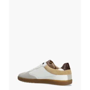 Floris Van Bommel De Zaler 04.05 Wit/Bruin Herensneakers