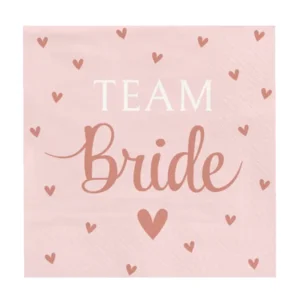 Servetten - Team Bride - 16x16cm - 16st.