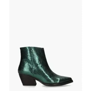 Jas Exports Savi Groen Dames Enkelboots