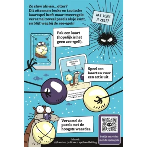 Spel - Kaartspel - Otters - 8+