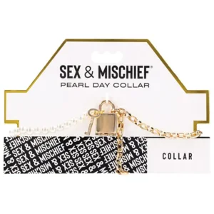 Sportsheets Sex & Mischief Pearl Day Collar