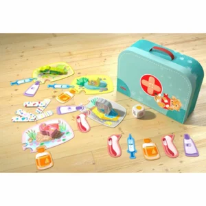Spel - Mijn eerste spellen - Bij de dierendokter - In koffertje - 2+