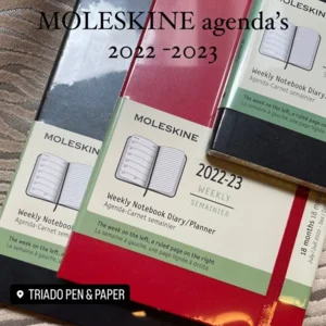 Moleskine agenda weekly notebook large 2022-2023 hardcover