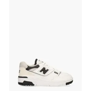 New Balance BB550 Zwart/Wit Damessneakers