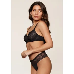 Lingadore Daily voorgevormde bh in zwart en nude