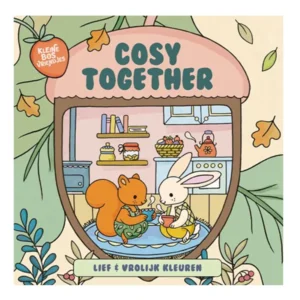 Boek - Kleurboek - Kleine bosvriendjes - Cosy together
