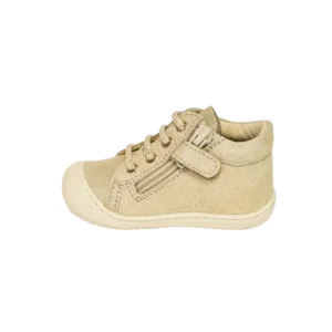 Naturino Beginstapper COCOON ZIP Suede Goud 22