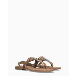 Si Tanny Bruin/Multi Dames Sandalen