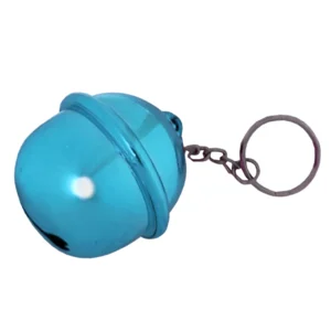 Sleutelhanger - Bel groot - Blauw - 4,5cm