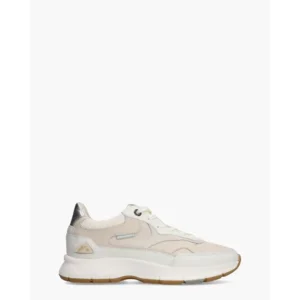 Floris Van Bommel Daysi Wit/Beige Damessneakers