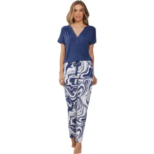 Pastunette Pyjama dames: korte mouw / lange broek, Viscose ( PAS.91 )