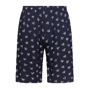 Pastunette Heren Pyjama: Blauw, Fiets motief ( pas.166)