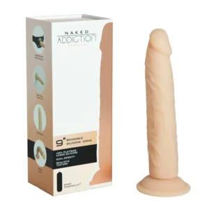 Naked Addiction Buigbare Dildo 22,8 Cm