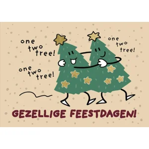 Kaarten - Kerst - Have a bright Christmas - 4x4st. - MB.2006
