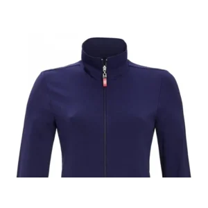 Ringella Dames Homewear: Blauw, rits ( RIN.312 )