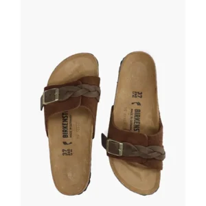 Birkenstock Oita Braided Bruin Damesslippers