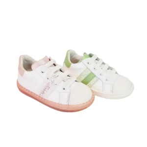 Zecchino d'Oro Sneaker N12-1182 Wit/Groen