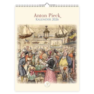 Kalender - 2026 - Groot - Anton Pieck - Stoom- en scheepvaartmuseum - 33x44cm