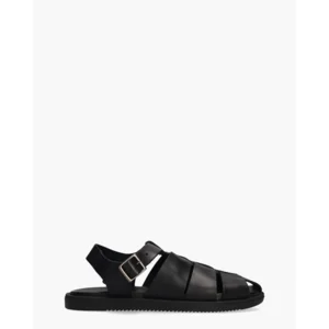 The Sandals Factory M8097 Zwart Herensandalen