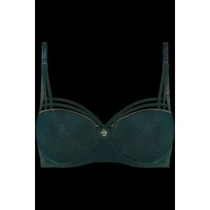 Marlies Dekkers – BH Voorgevormd – Dame de Paris – 36430 – Pine Green and Gold Lurex