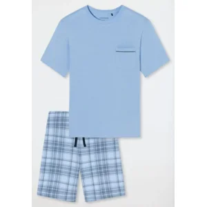 Schiesser – Comfort Fit - Pyjama – 179113 – Light Blue Air