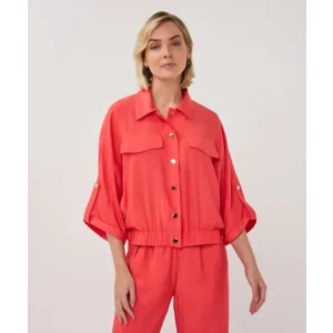 Esqualo Blazer: Koraal, korte mouw ( ESQ.320 )