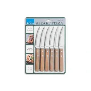 STEAK PIZZA STEAKMES SET6