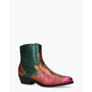 Dwrs Monkey Multicolor Dames Enkelboots