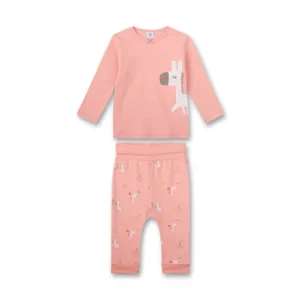 Sanetta pyjama baby meisjes: Giraf, 100% katoen ( SAN.65 )