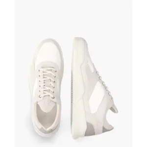 Filling Pieces Low Top Ghost Paneled White Herensneakers