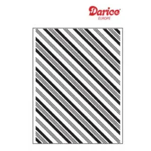 Darice - Embossing folder - Diagonal stripes